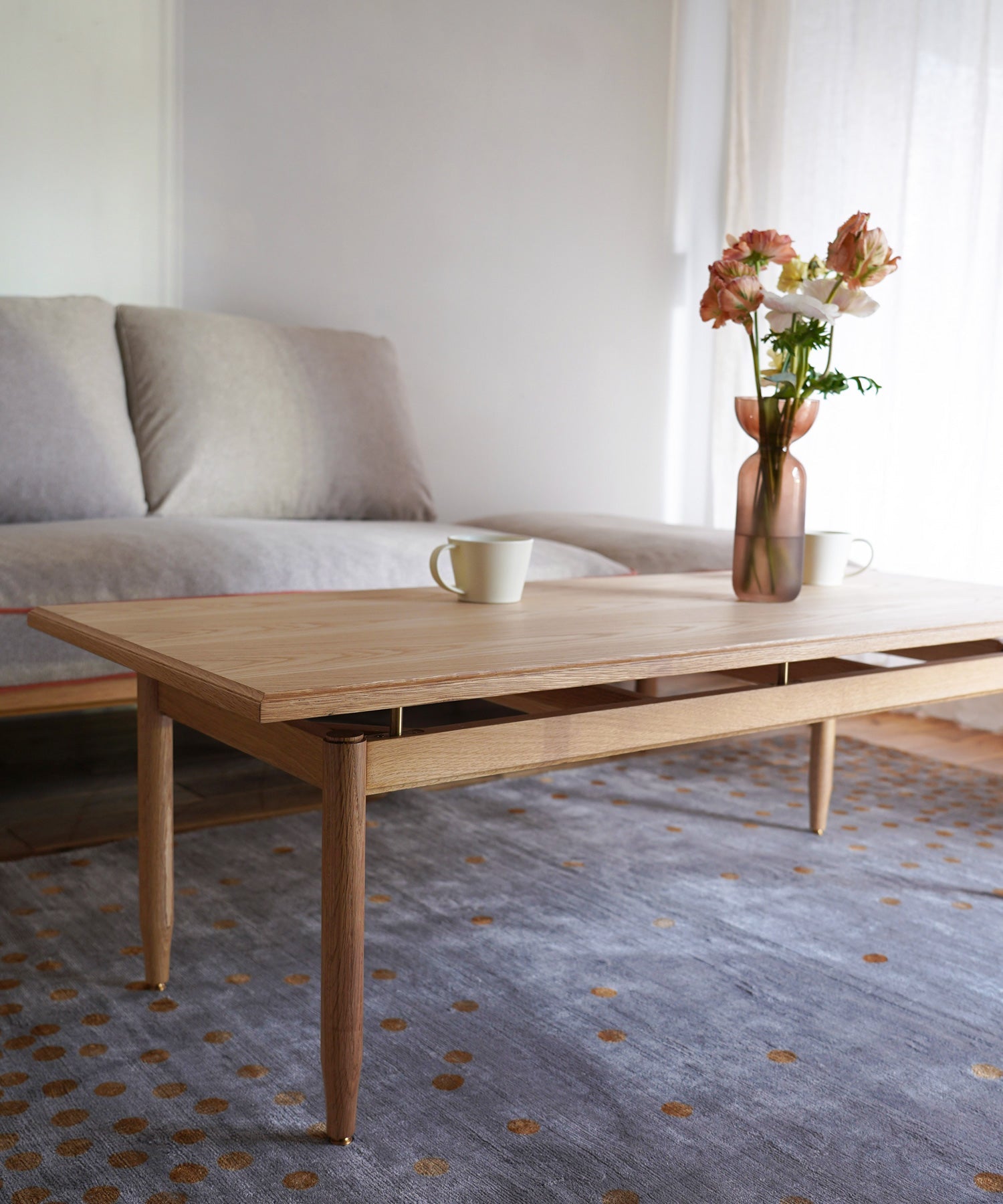 EPI COFFEE TABLE  OAK