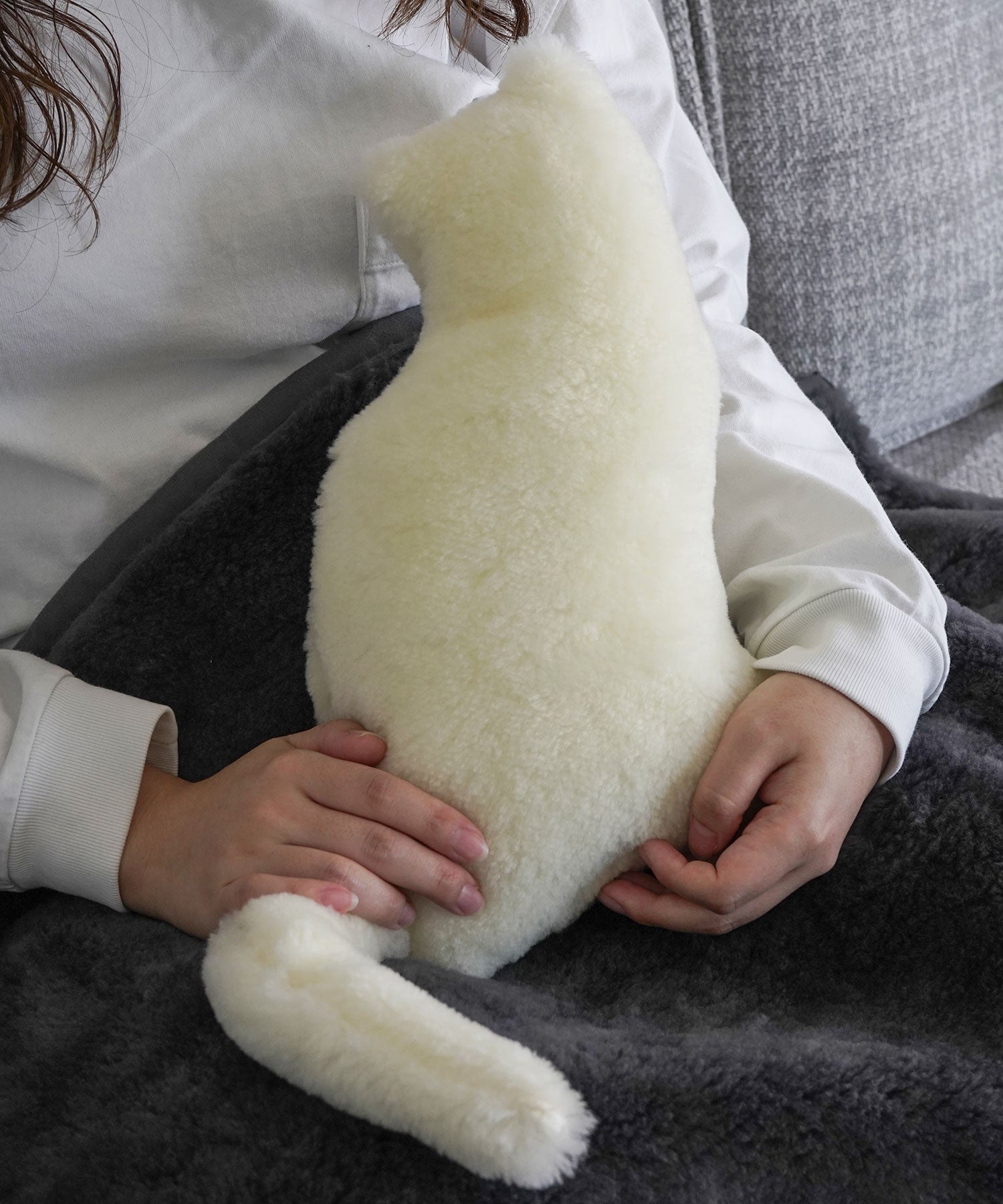 SRNウール 猫クッション