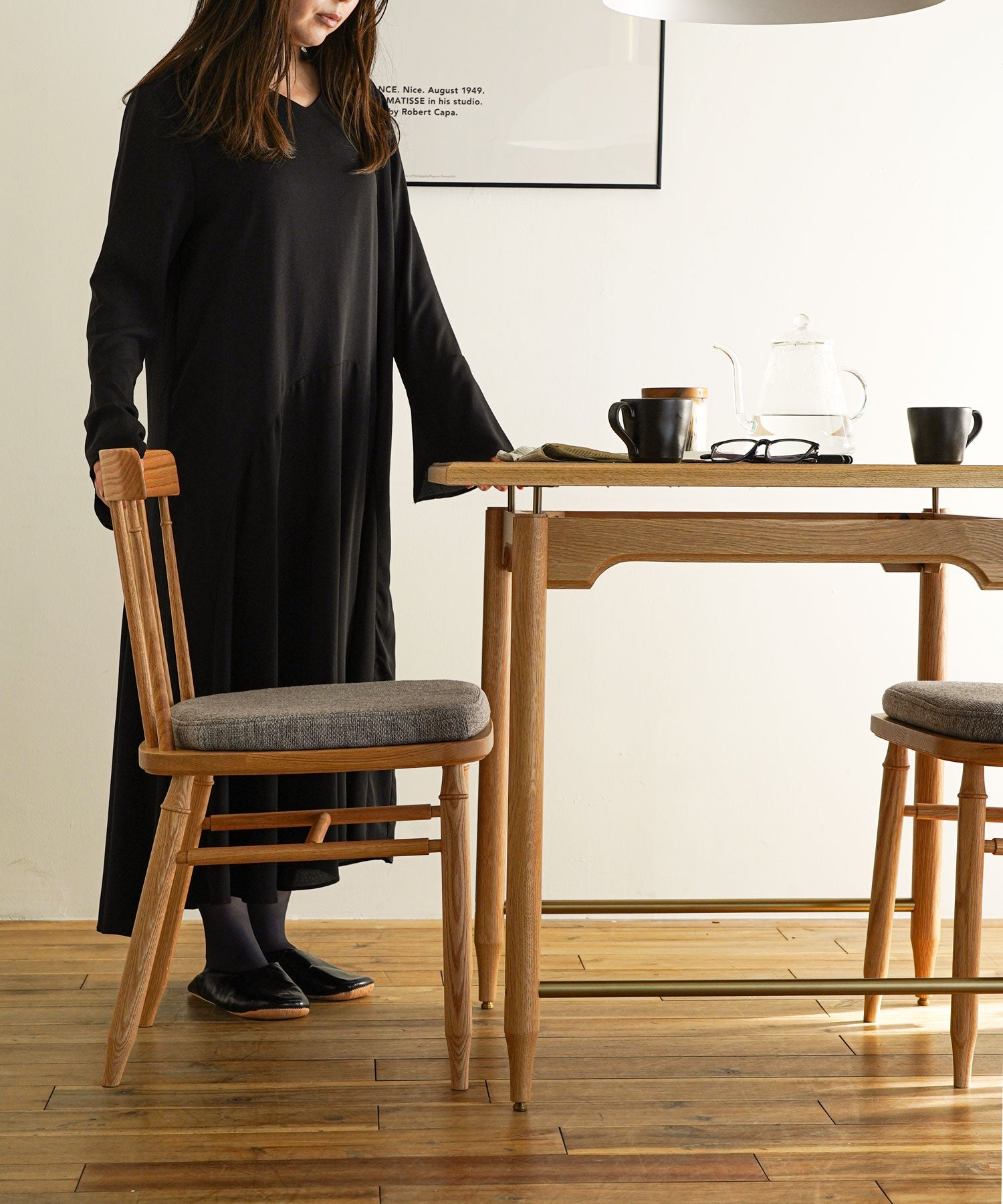 EPI DINING TABLE OAK 800