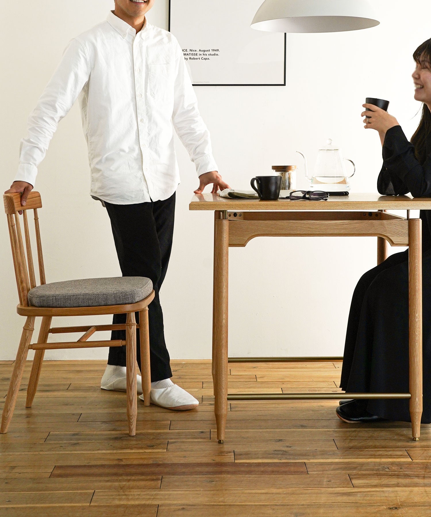 EPI DINING TABLE OAK 800
