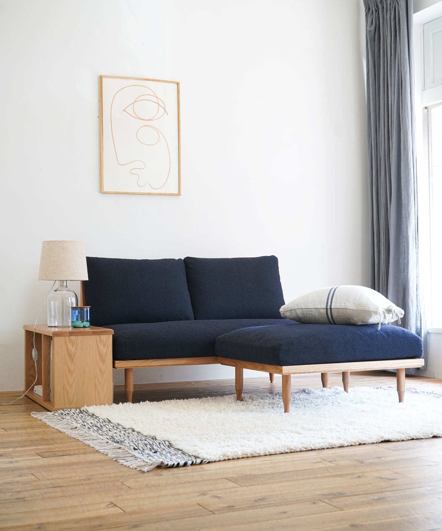 EPI BOX TABLE OAK