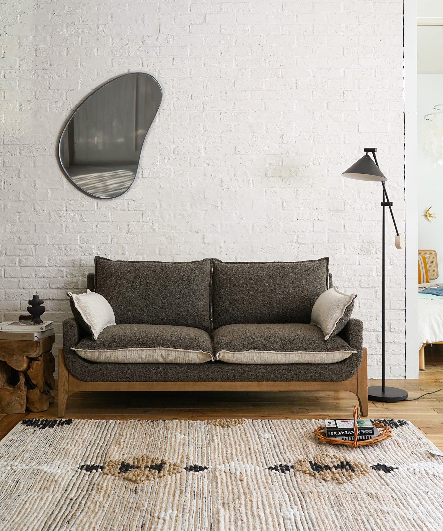 WOODNEST 2P SOFA