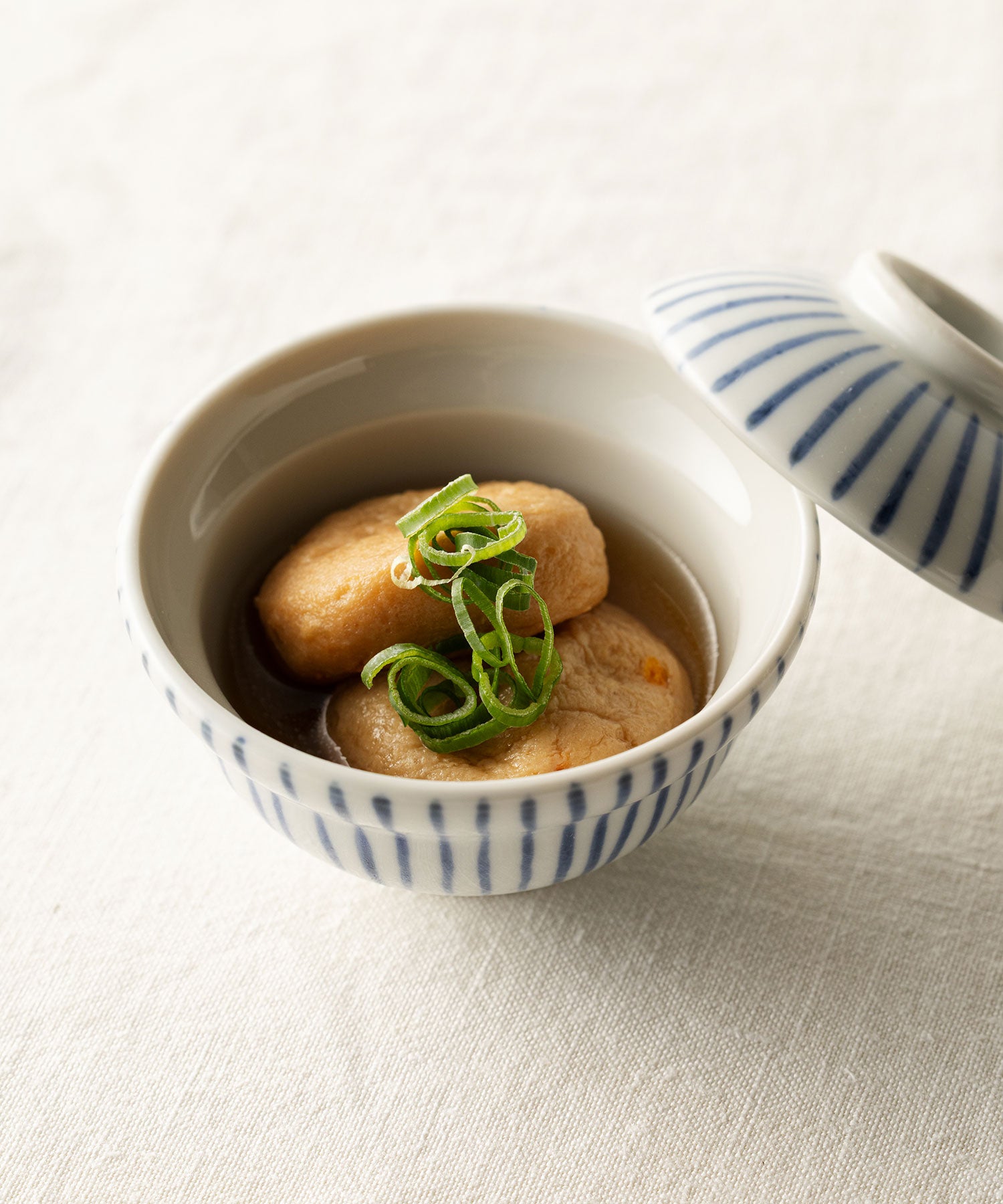 蓋付き豆どんぶりS 呉須十草