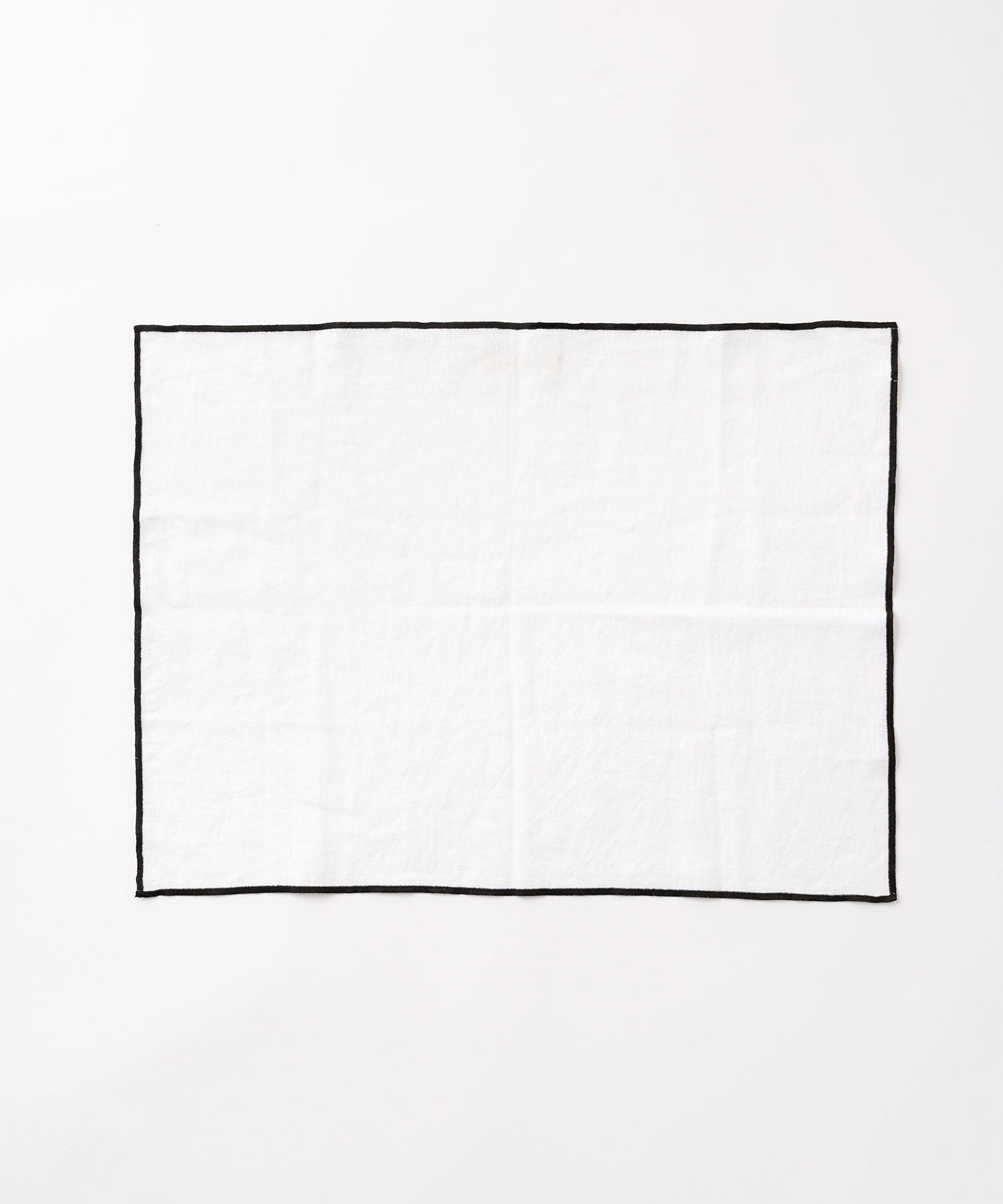 リネンディッシュクロス（white / darkgray）
