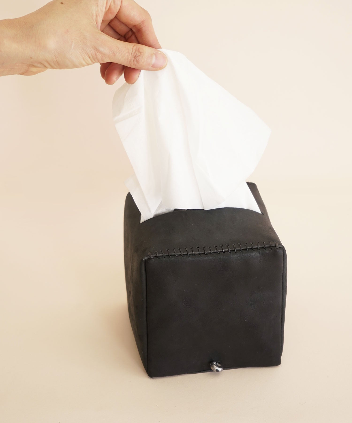 TISSUE BOX CUBE SMOKE
