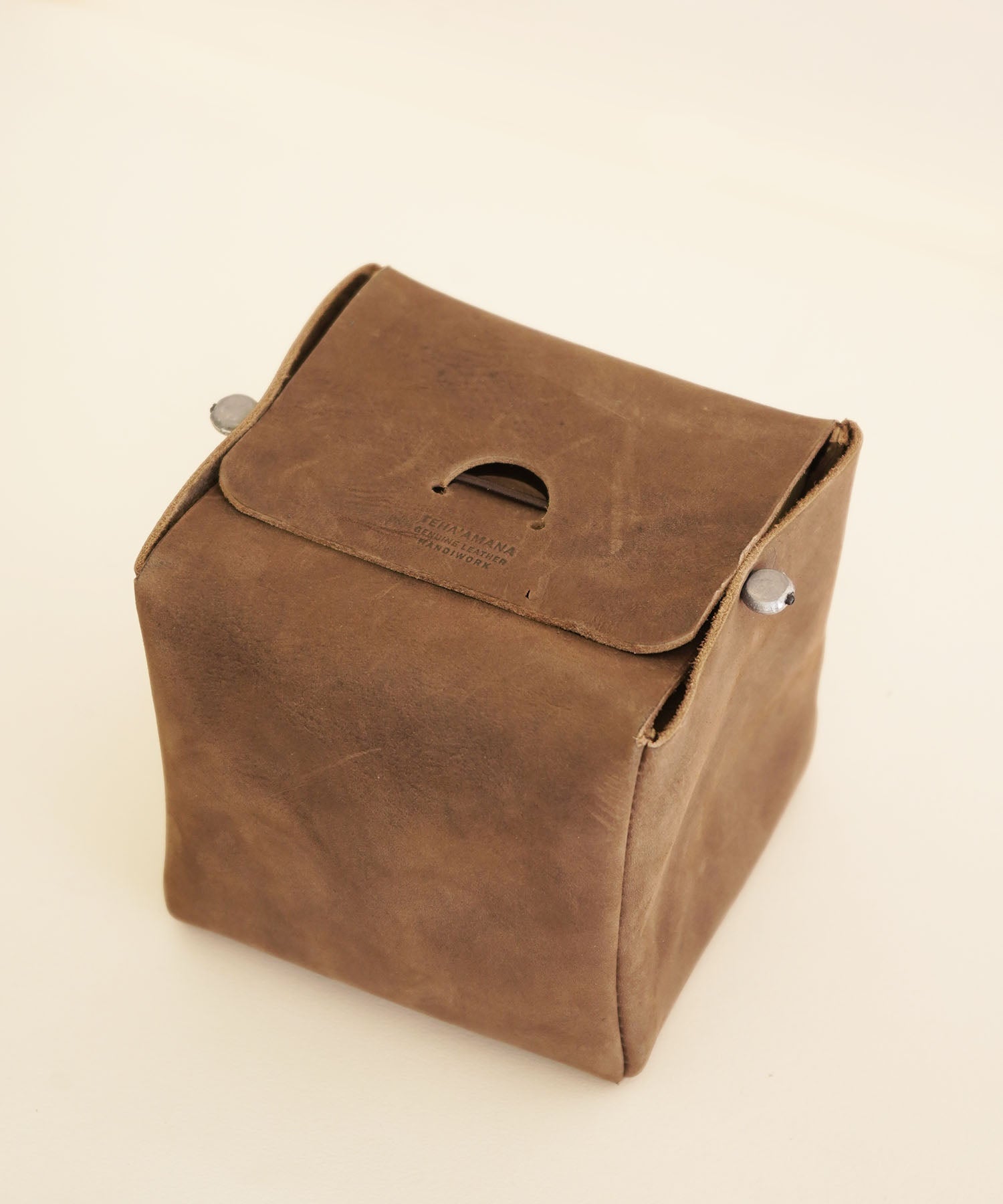 TISSUE BOX CUBE SMOKE