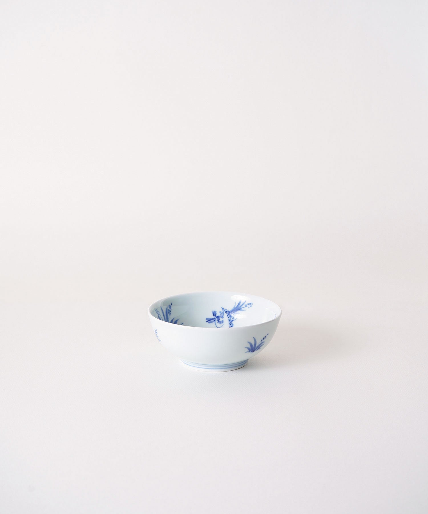 染付鳥獣戯画 4寸取碗