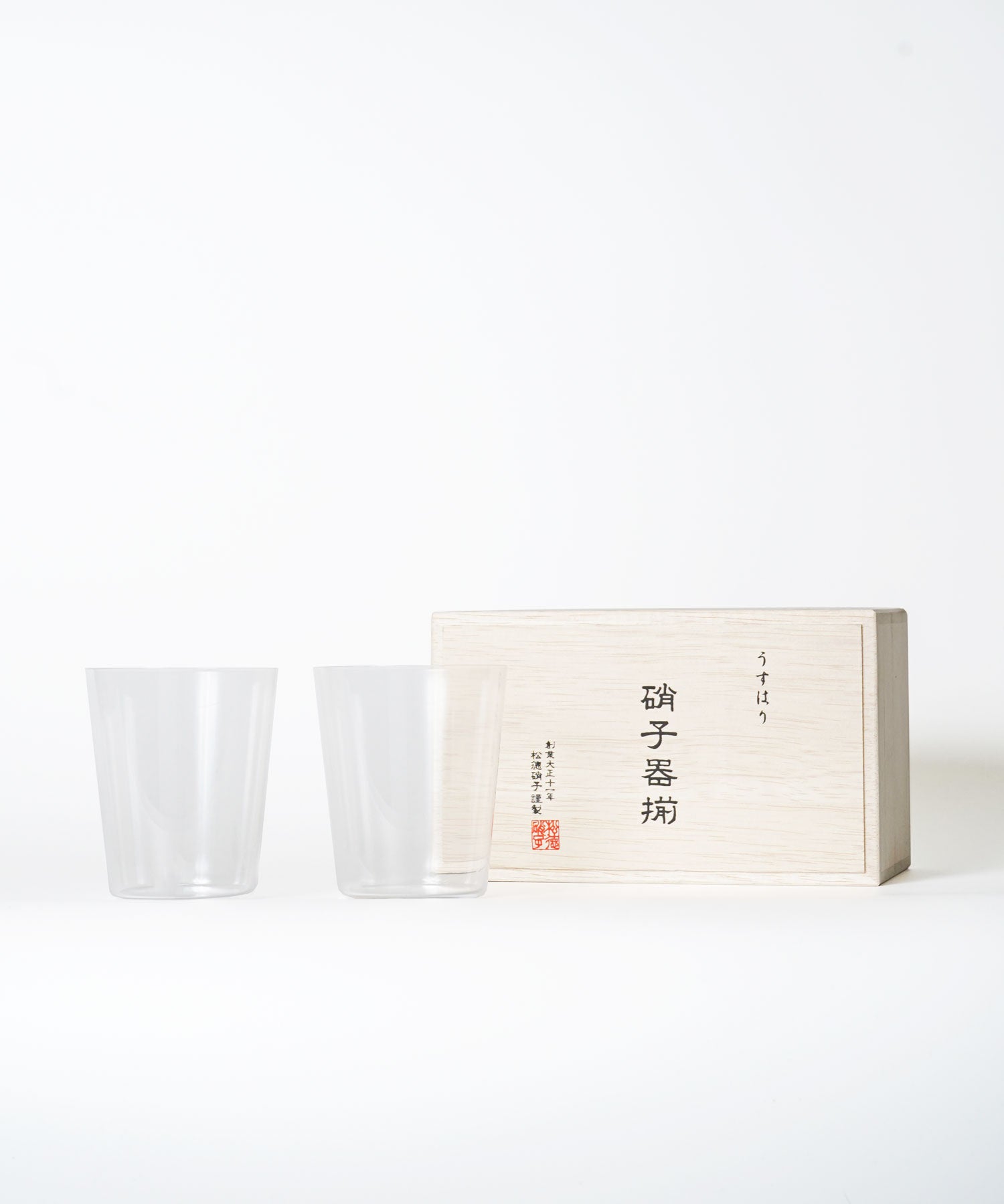 うすはり 硝子器揃