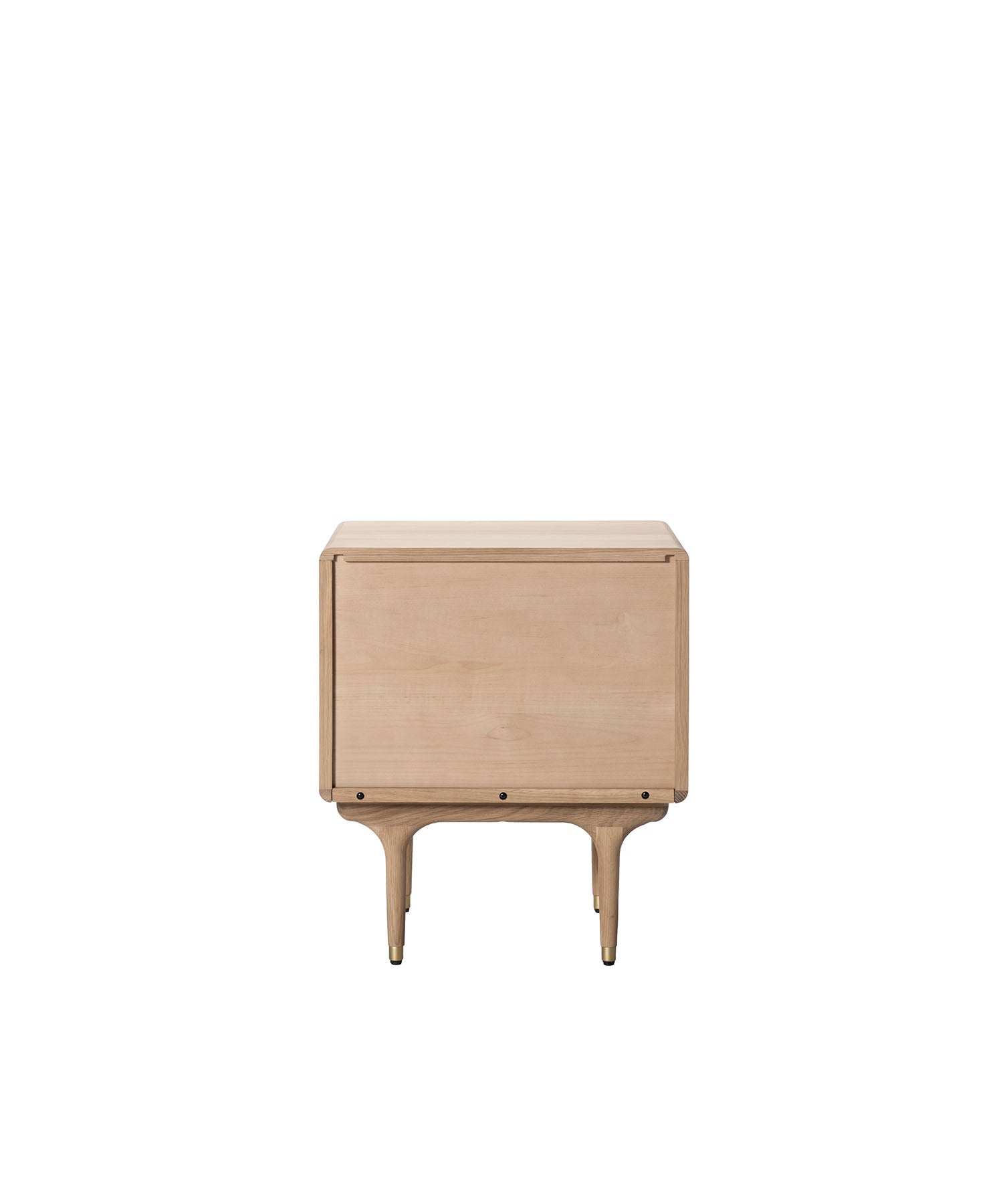 JULIE 2DOOR BEDSIDE TABLE WHITE OAK