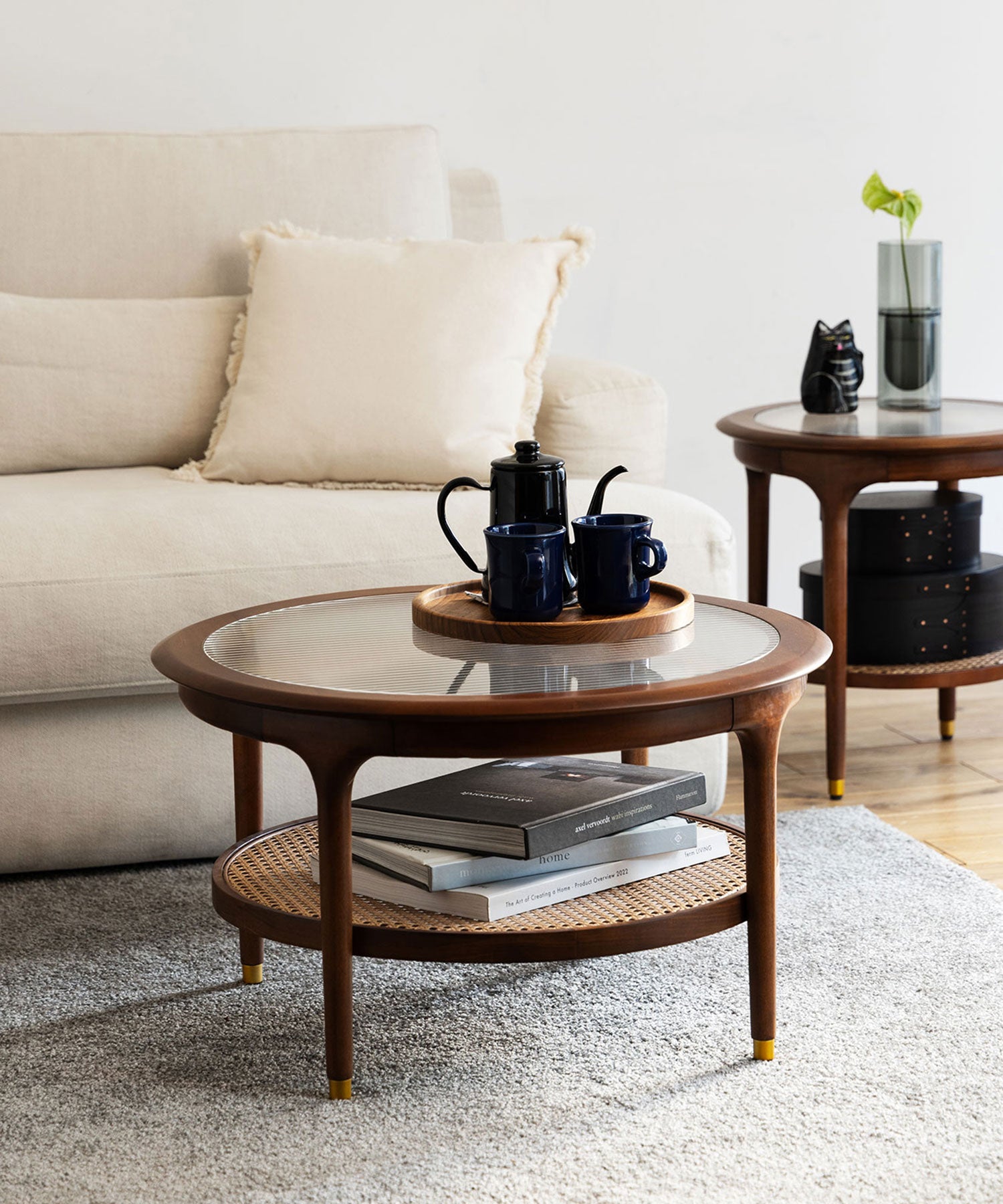 JULIE ROUND COFFEE TABLE