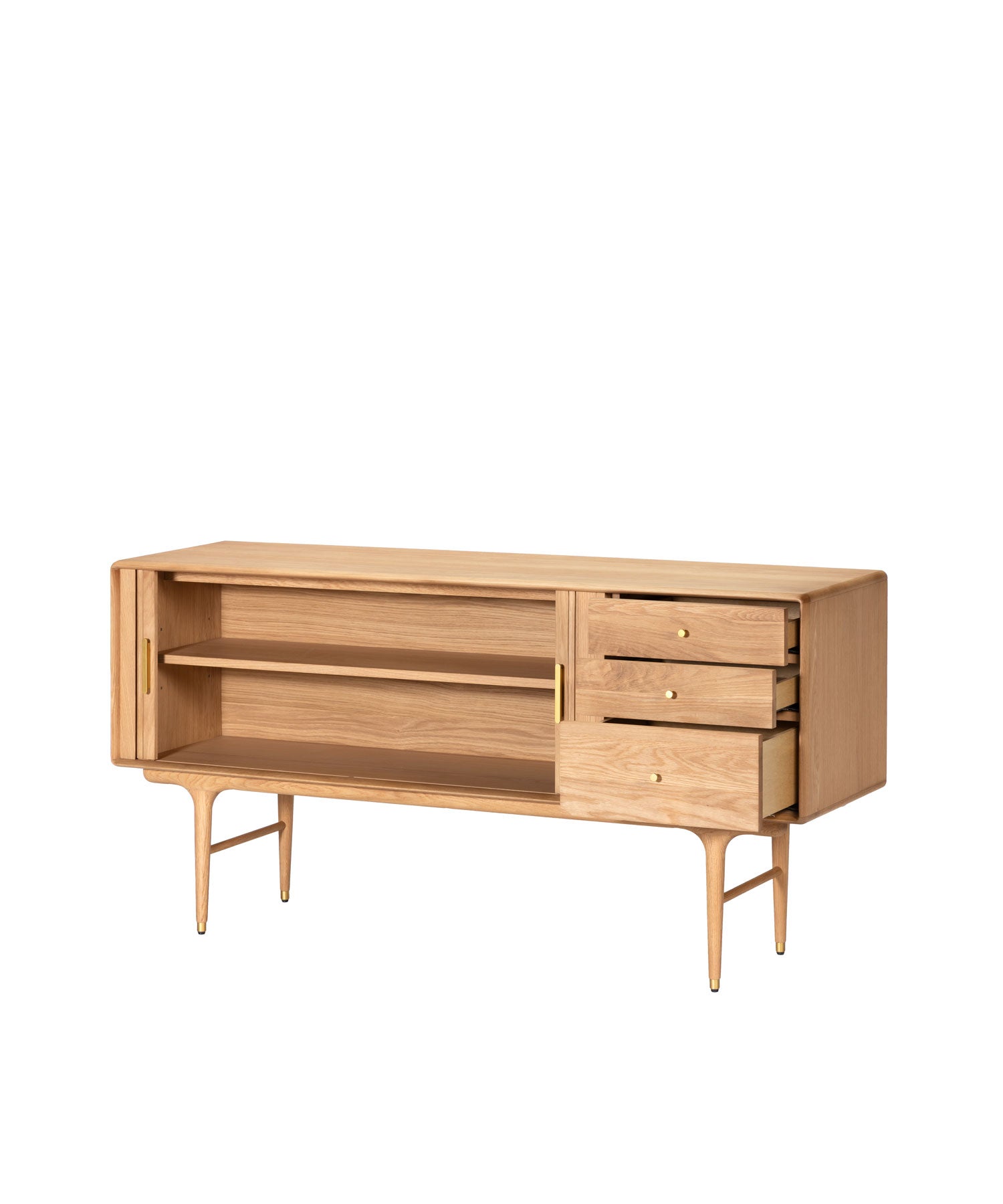JULIE SIDE BOARD WHITE OAK