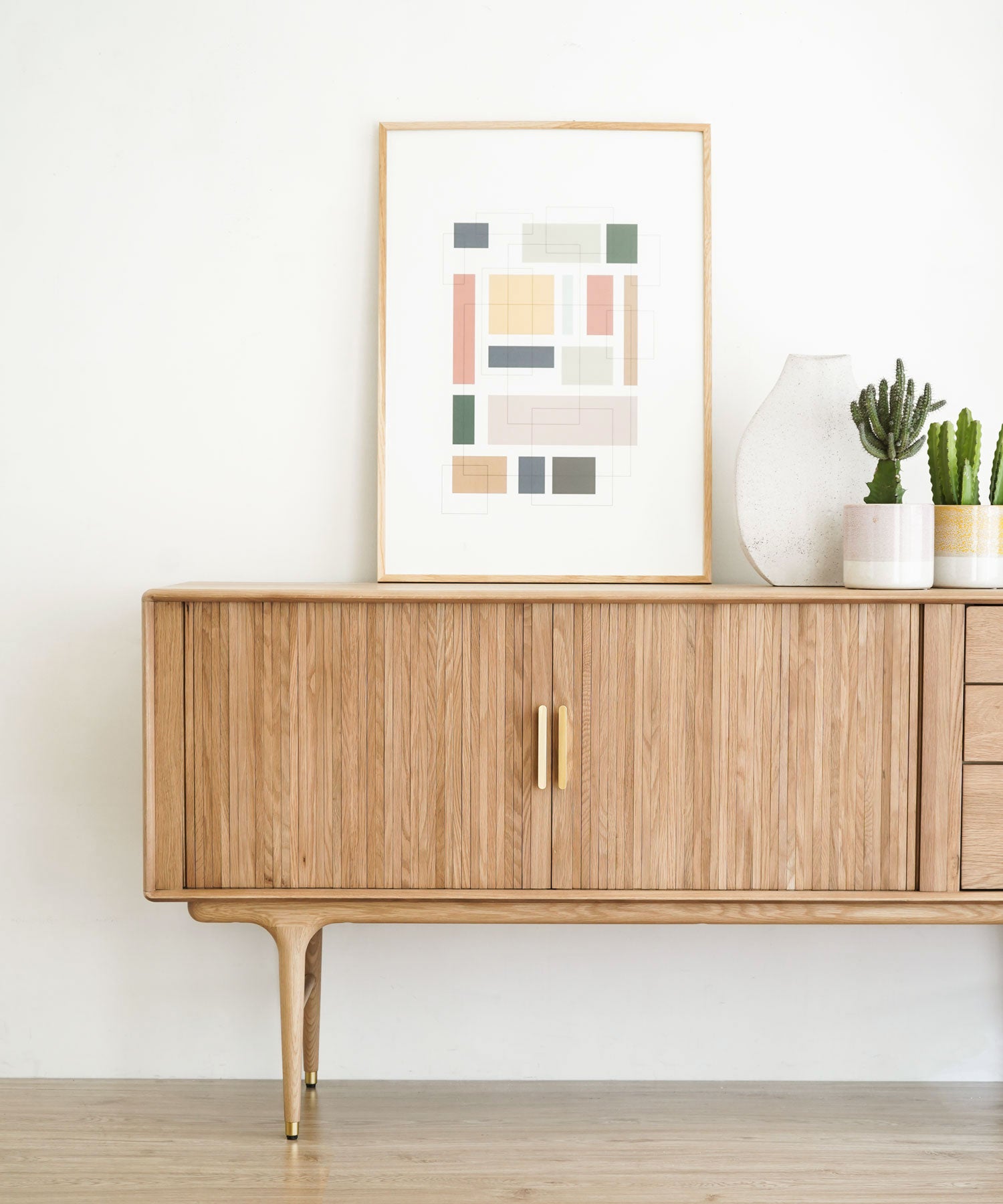 JULIE SIDE BOARD WHITE OAK